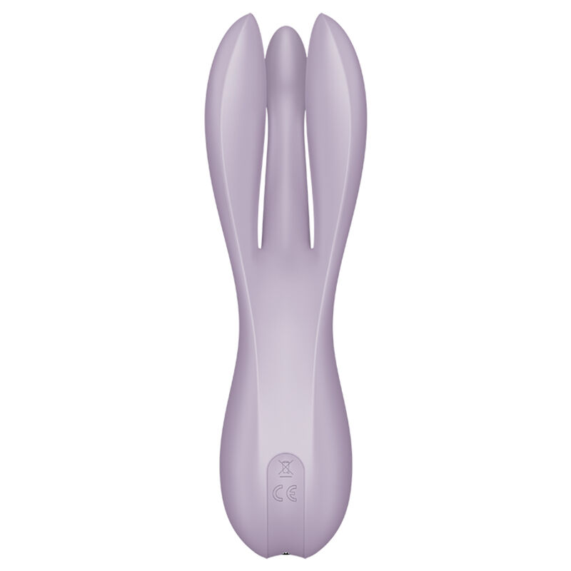 SATISFYER - THREESOME 2 VIBRADOR NEGRO