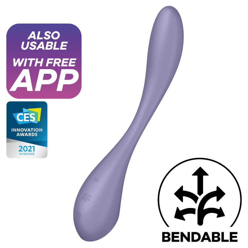 SATISFYER - G-SPOT FLEX 5 MULTI VIBRADOR AZUL 7 img 131769 6ba00d7e9096cbb41b495be8066c805a 1