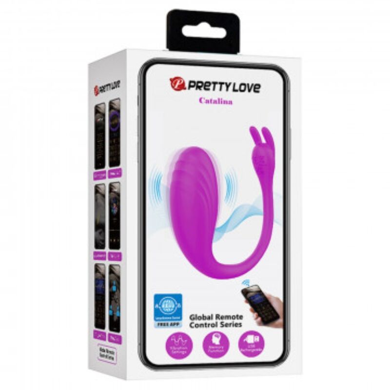 PRETTY LOVE - CATALINA MASAJEADOR FREE APP LILA 2 PRETTY LOVE - CATALINA MASAJEADOR FREE APP LILA - Imagen 2