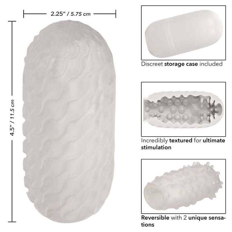 CALEXOTICS - REVERSIBLE NUBBY STROKER 8 CALEXOTICS - REVERSIBLE NUBBY STROKER - Imagen 8