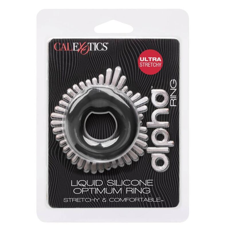 CALEXOTICS - ALPHA OPTIMUM RING NEGRO 8 CALEXOTICS - ALPHA OPTIMUM RING NEGRO - Imagen 8