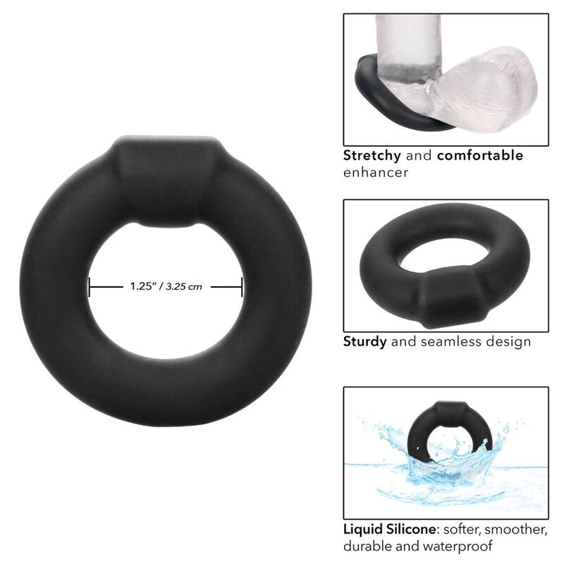 CALEXOTICS - ALPHA OPTIMUM RING NEGRO 7 CALEXOTICS - ALPHA OPTIMUM RING NEGRO - Imagen 7