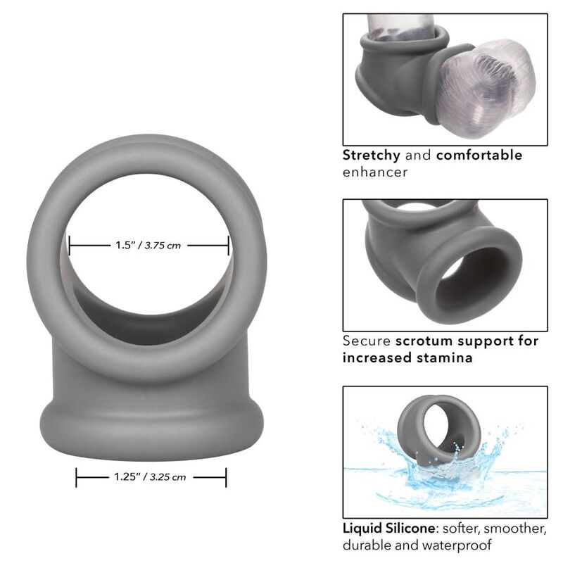 CALEXOTICS - ALPHA PRECISION RING GRIS 12 CALEXOTICS - ALPHA PRECISION RING GRIS - Imagen 12