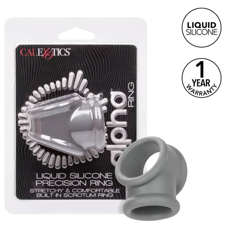 CALEXOTICS - ALPHA PRECISION RING GRIS 2 CALEXOTICS - ALPHA PRECISION RING GRIS - Imagen 2