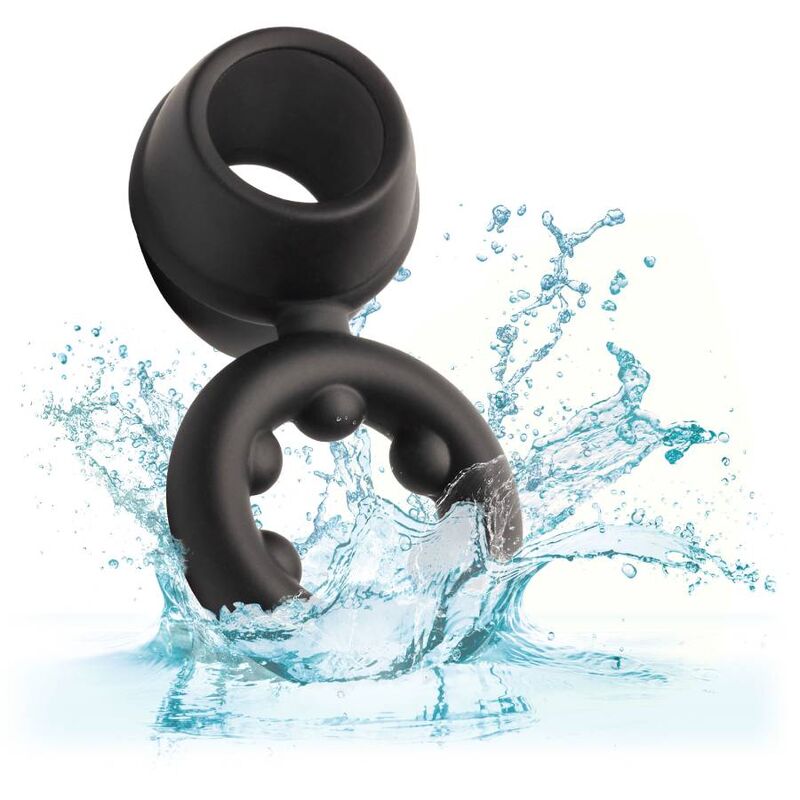 CALEXOTICS - ALPHA DUAL MAGNUM RING NEGRO 4 CALEXOTICS - ALPHA DUAL MAGNUM RING NEGRO - Imagen 4