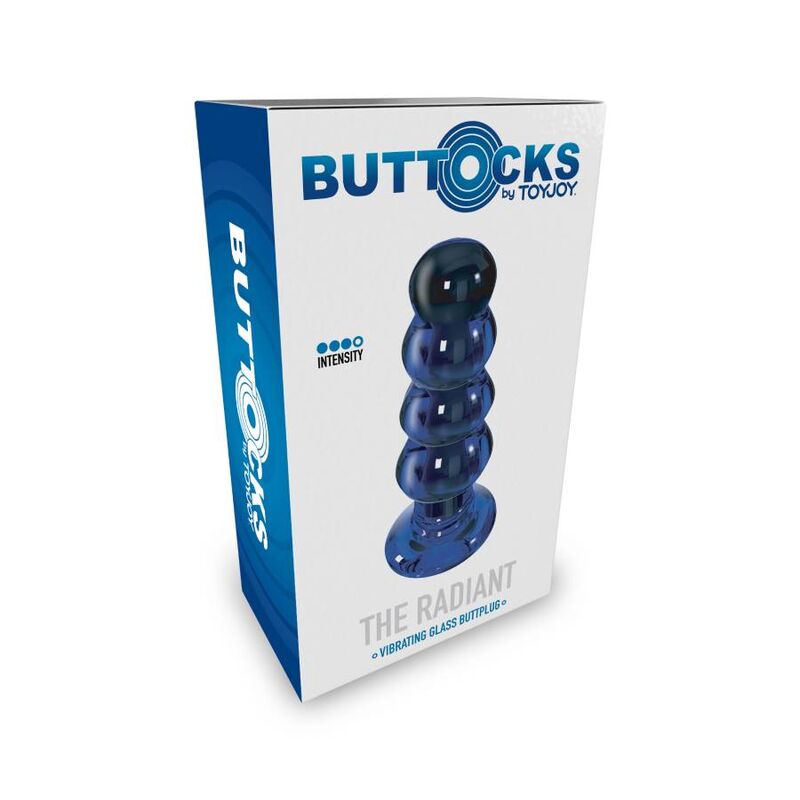 TOYJOY - BUTTOCKS THE RADIANT GLASS BUTTPLUG 2 TOYJOY - BUTTOCKS THE RADIANT GLASS BUTTPLUG - Imagen 2