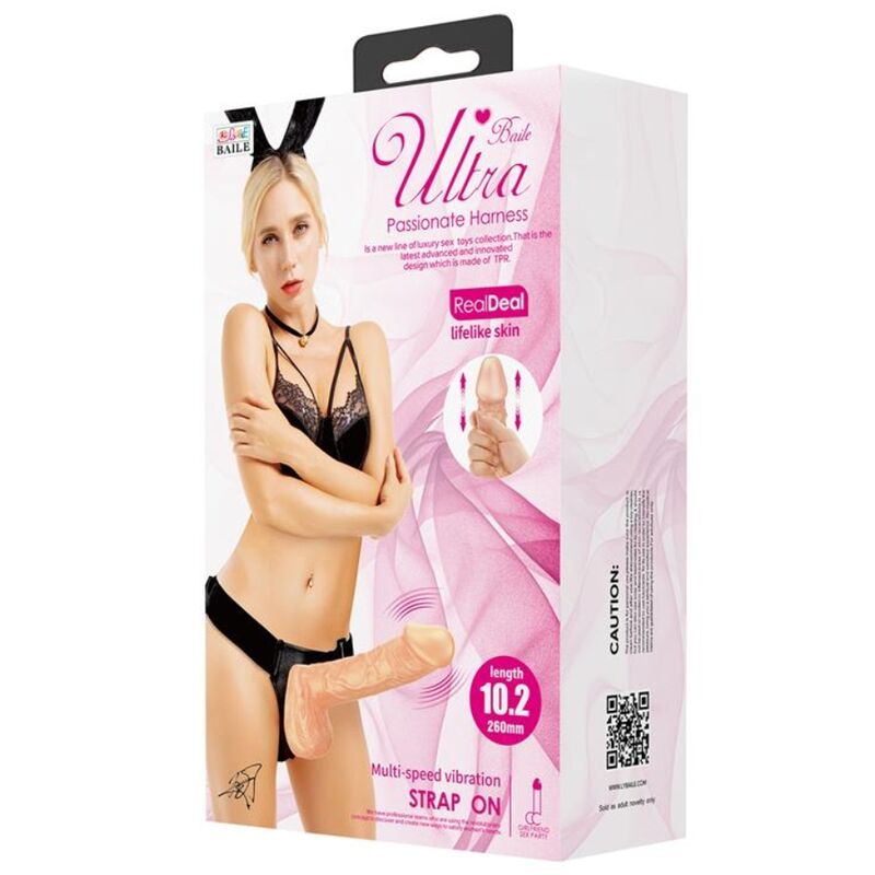 BAILE - ULTRA PASSIONATE HARNESS 26 CM NATURAL 4 BAILE - ULTRA PASSIONATE HARNESS 26 CM NATURAL - Imagen 4