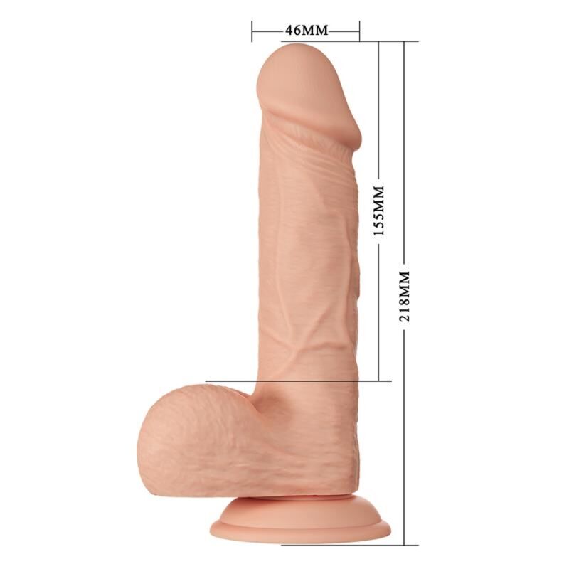 BAILE - BEAUTIFUL ENCOUNTER BAHAMUT DILDO REALÍSTICO FLEXIBLE 21.8 CM NATURAL 8 BAILE - BEAUTIFUL ENCOUNTER BAHAMUT DILDO REALÍSTICO FLEXIBLE 21.8 CM NATURAL - Imagen 8