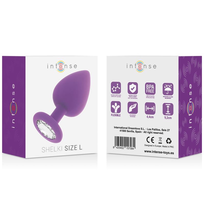 INTENSE - SHELKI L PLUG ANAL LILA 4 INTENSE - SHELKI L PLUG ANAL LILA - Imagen 4
