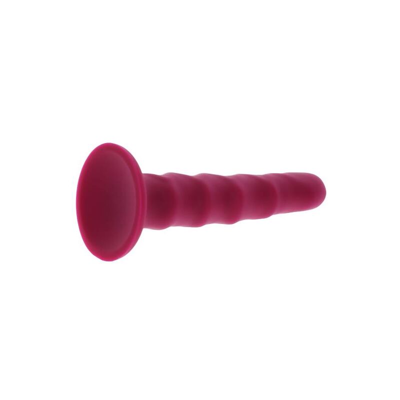 GET REAL - RIBBED DONG 12 CM ROJO 4 GET REAL - RIBBED DONG 12 CM ROJO - Imagen 4