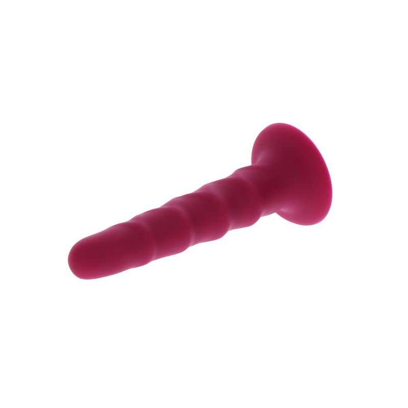 GET REAL - RIBBED DONG 12 CM ROJO 3 GET REAL - RIBBED DONG 12 CM ROJO - Imagen 3