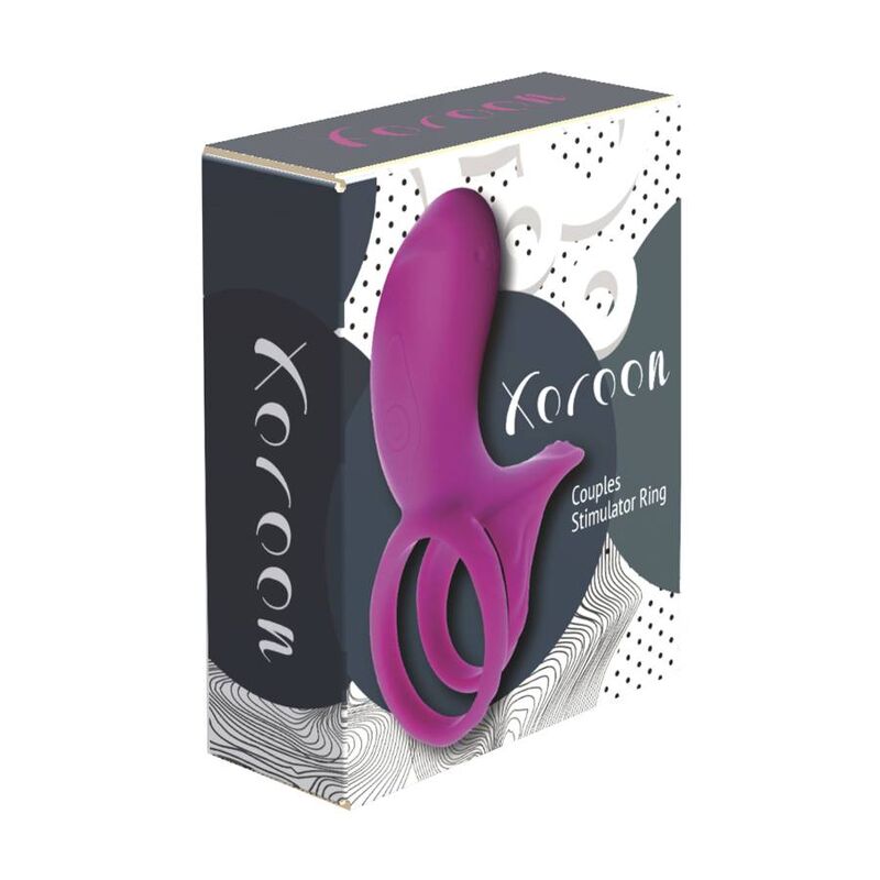 XOCOON - ANILLO VIBRADOR PARA PAREJAS FUCSIA 3 XOCOON - ANILLO VIBRADOR PARA PAREJAS FUCSIA - Imagen 3