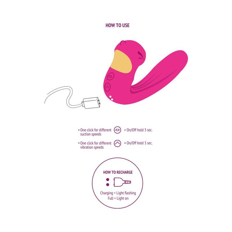 XOCOON - CELESTIAL LOVE VIBE ESTIMULADOR FUCSIA 6 XOCOON - CELESTIAL LOVE VIBE ESTIMULADOR FUCSIA - Imagen 6