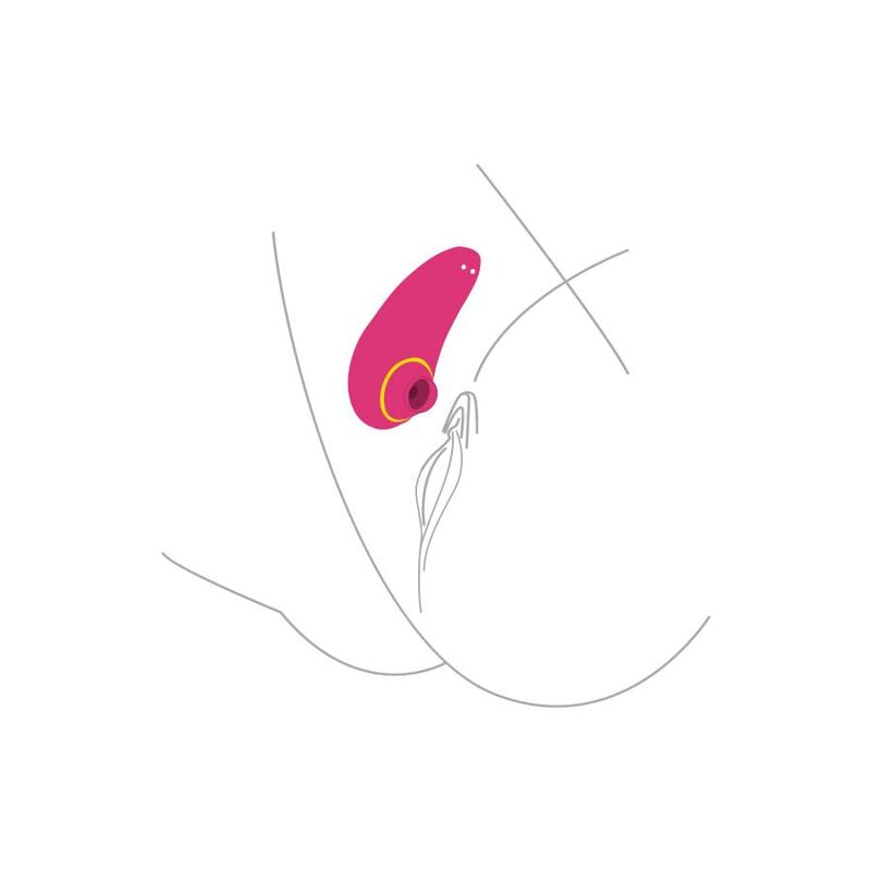 XOCOON - INFINITE LOVE ESTIMULADOR FUCSIA 2 XOCOON - INFINITE LOVE ESTIMULADOR FUCSIA - Imagen 2