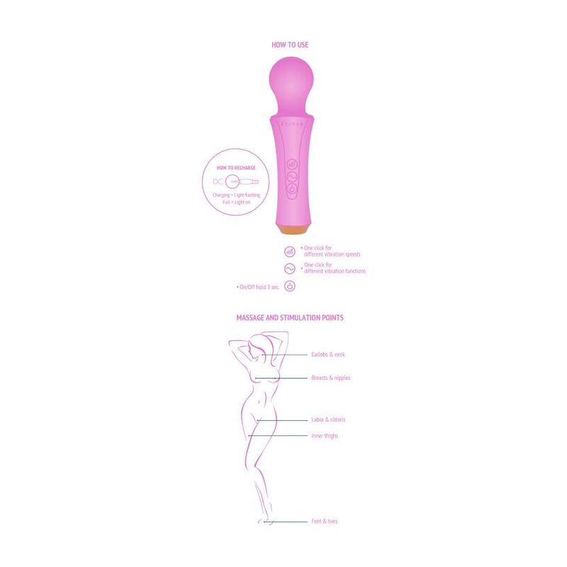 XOCOON - THE PERSONAL WAND FUCSIA 4 XOCOON - THE PERSONAL WAND FUCSIA - Imagen 4
