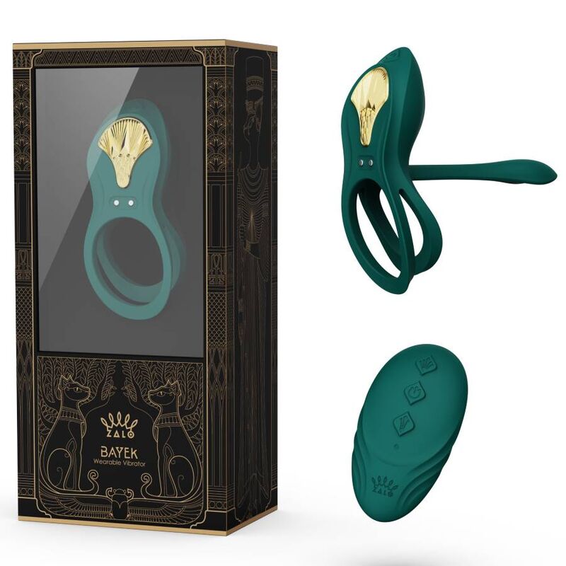 ZALO - BAYEK ANILLO VIBRADOR CONTROL REMOTO PAREJAS VERDE 18 ZALO - BAYEK ANILLO VIBRADOR CONTROL REMOTO PAREJAS VERDE - Imagen 18