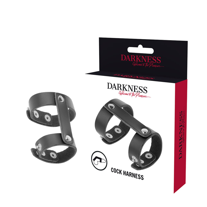 DARKNESS - ANILLO PENE Y TESTÍCULOS AJUSTABLE LEATHER 4 img 142915 eb5c231adcb53662287f0765bc229618 1