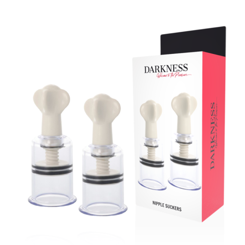 DARKNESS – SUCCIONADOR PEZONES TRANSPARENTE 5CM DIÁMETRO