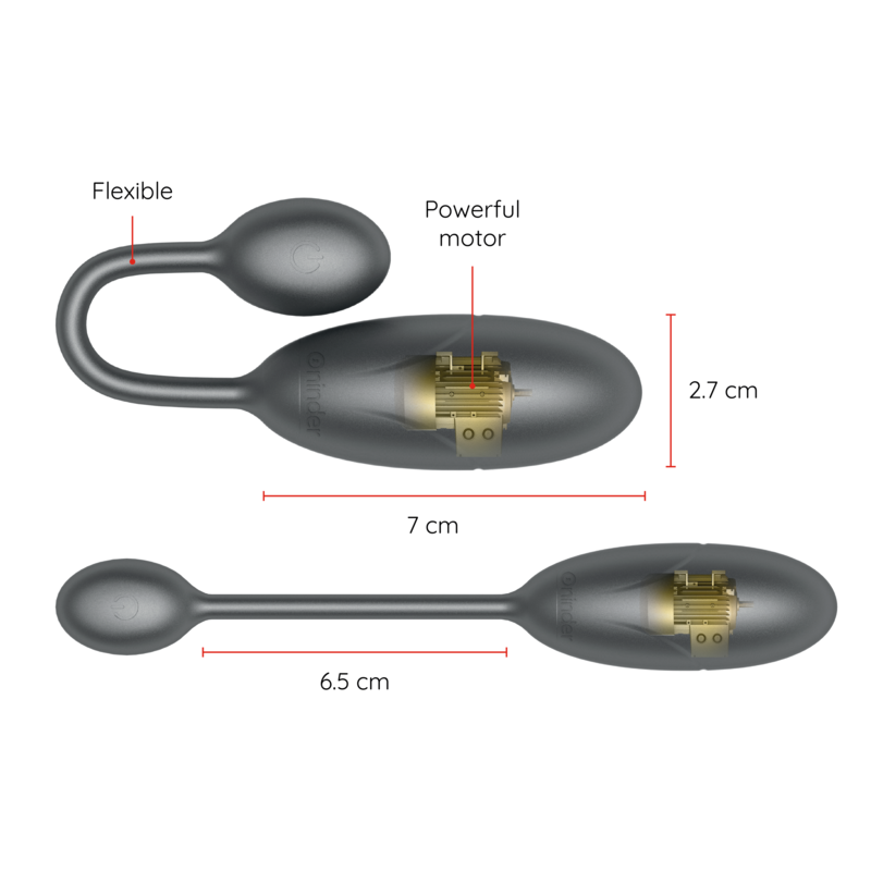 ONINDER - DENVER HUEVO VIBRADOR ROSA 7 X 2.7 CM - APP GRATUITA 5 ONINDER - DENVER HUEVO VIBRADOR ROSA 7 X 2.7 CM - APP GRATUITA - Imagen 5