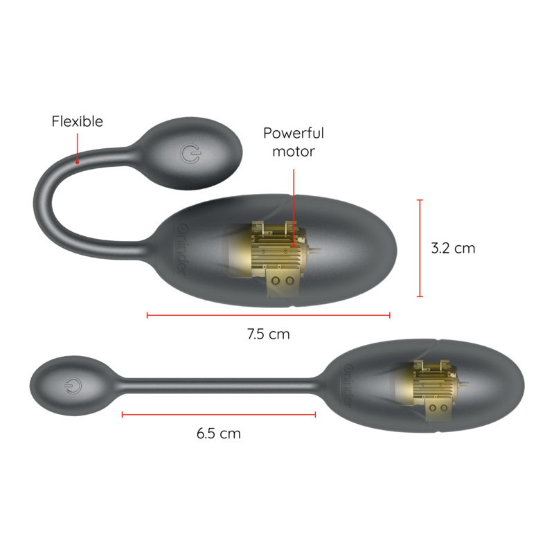 ONINDER - TOKYO HUEVO VIBRADOR ROSA 7.5 X 3.2 CM - APP GRATUITA 4 ONINDER - TOKYO HUEVO VIBRADOR ROSA 7.5 X 3.2 CM - APP GRATUITA - Imagen 4