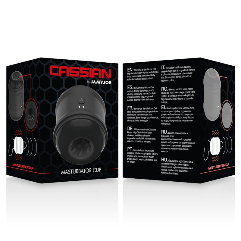 JAMYJOB - CASSIAN MASTURBADOR VIBRADOR 6 JAMYJOB - CASSIAN MASTURBADOR VIBRADOR - Imagen 6