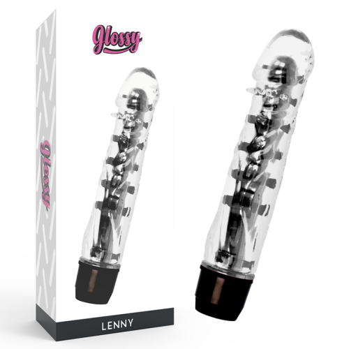 GLOSSY – LENNY VIBRADOR NEGRO