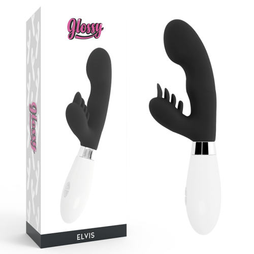 GLOSSY – ELVIS RABBIT NEGRO