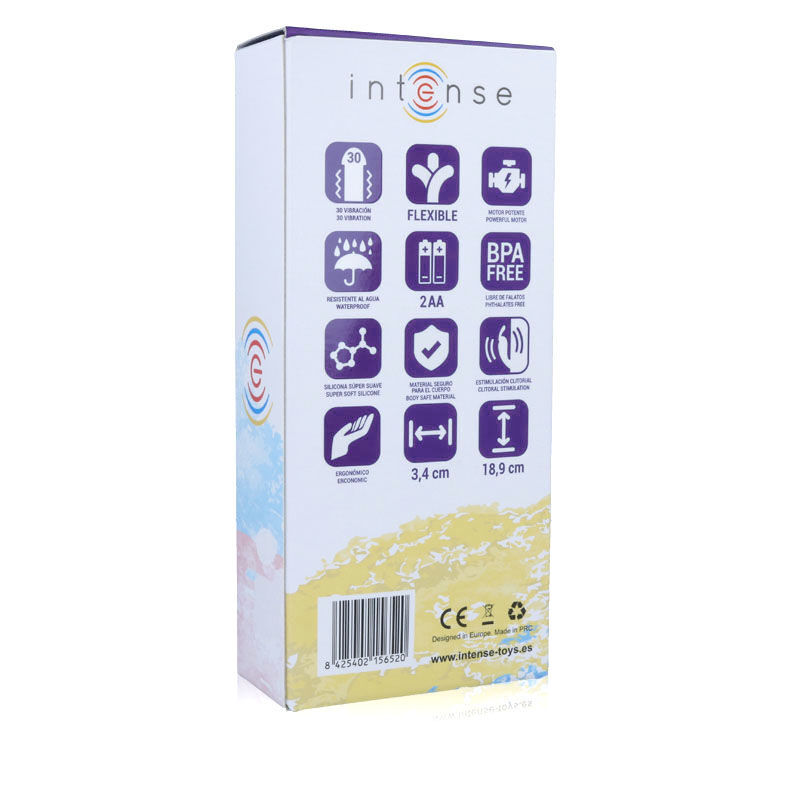INTENSE - HILARI VIBRADOR LILA SILICONA LUXE 3 INTENSE - HILARI VIBRADOR LILA SILICONA LUXE - Imagen 3