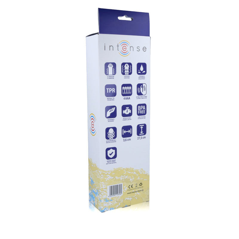 INTENSE - GUPPY VIBRADOR ROTADOR LILA 3 INTENSE - GUPPY VIBRADOR ROTADOR LILA - Imagen 3