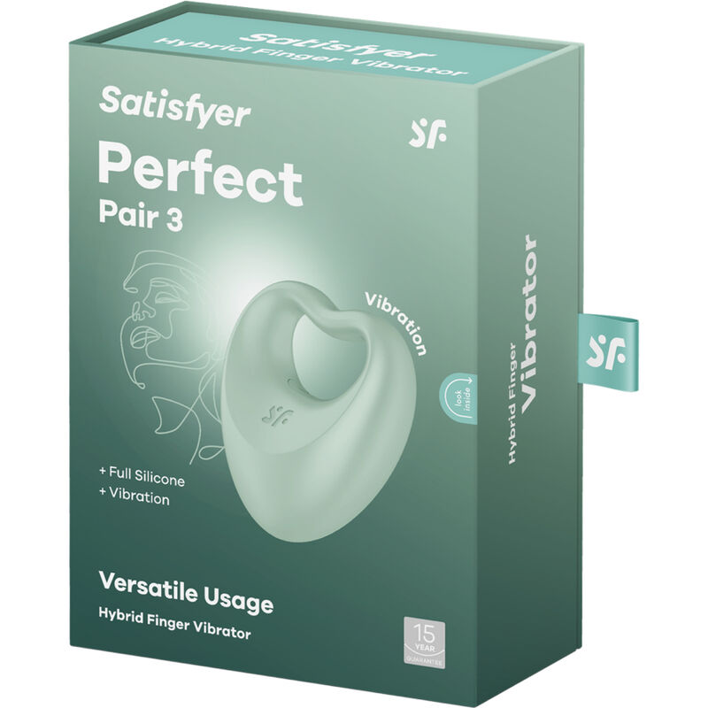 SATISFYER - PERFECT PAIR 3 VERDE 2 SATISFYER - PERFECT PAIR 3 VERDE - Imagen 2