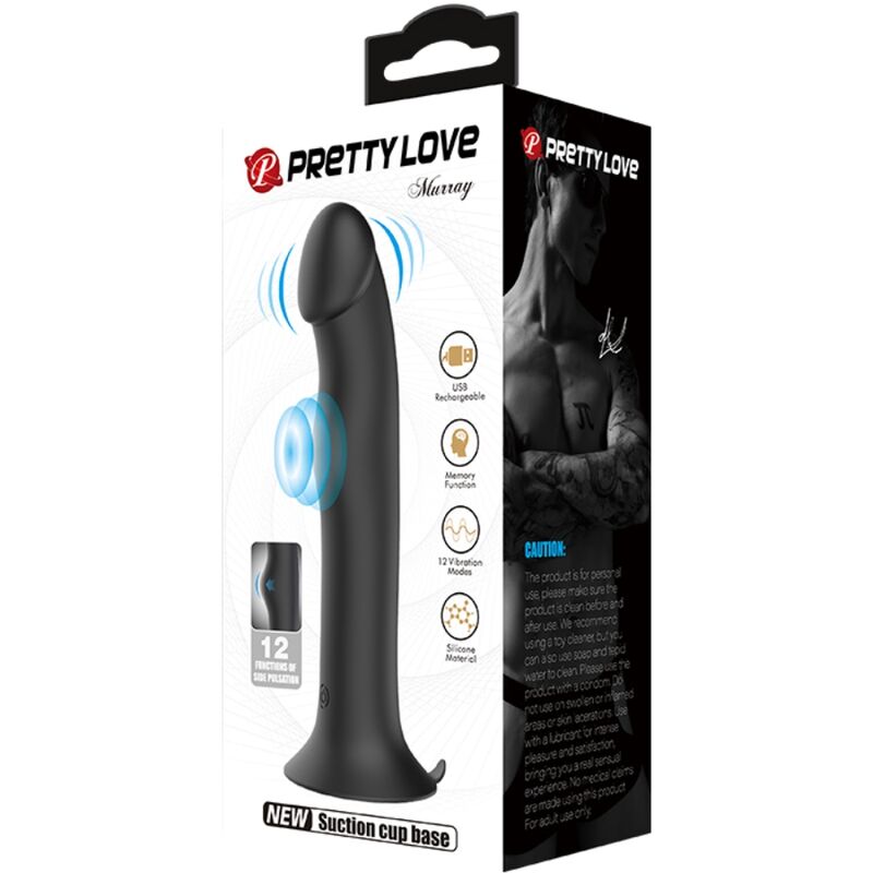 PRETTY LOVE - MURRAY VIBRADOR Y SUCCIONADOR DE CLÍTORIS NEGRO 7 PRETTY LOVE - MURRAY VIBRADOR Y SUCCIONADOR DE CLÍTORIS NEGRO - Imagen 7