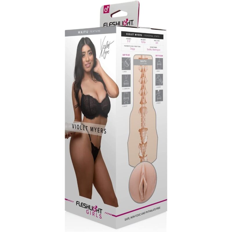FLESHLIGHT GIRLS - VIOLET MYERS WAIFU 9 FLESHLIGHT GIRLS - VIOLET MYERS WAIFU - Imagen 9