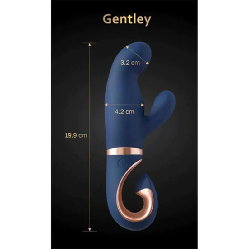 G-VIBE - GENTLEY G-SPOT VIBE AZUL CARIBE 3 G-VIBE - GENTLEY G-SPOT VIBE AZUL CARIBE - Imagen 3