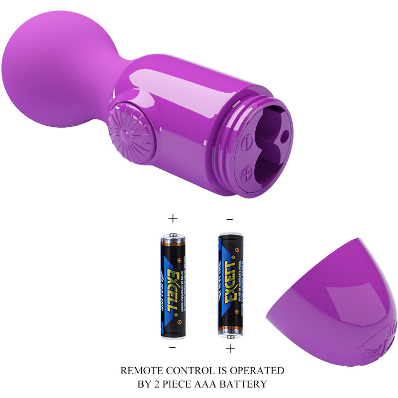 PRETTY LOVE - MINI MASAJEADOR PERSONAL MORADO 6 PRETTY LOVE - MINI MASAJEADOR PERSONAL MORADO - Imagen 6
