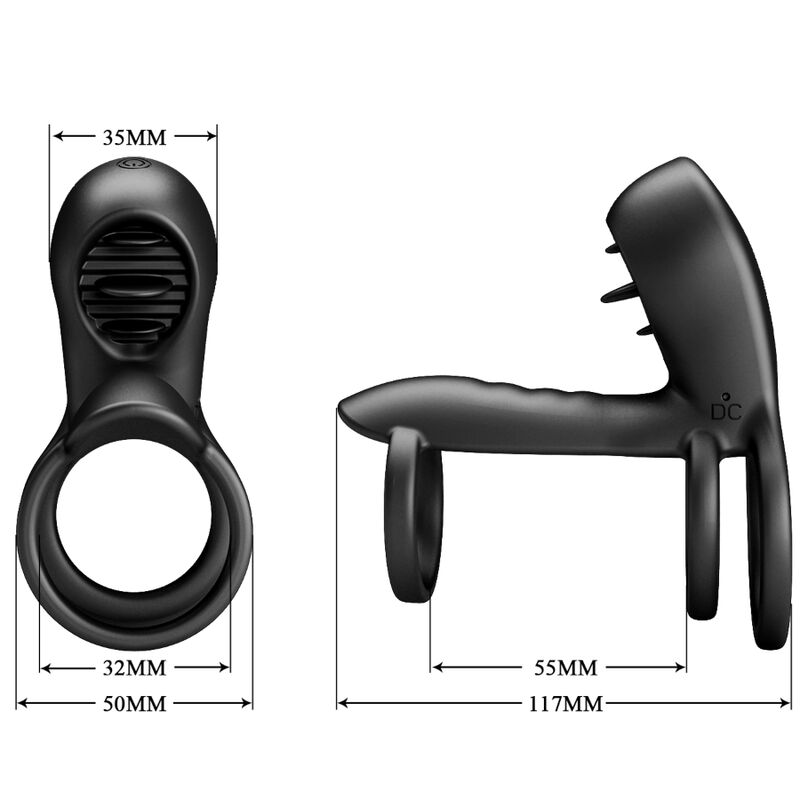 PRETTY LOVE - JAMMY FUNDA DE PENE 12 VIBRACIONES CON LENGUA RECARGABLE SILICONA 8 PRETTY LOVE - JAMMY FUNDA DE PENE 12 VIBRACIONES CON LENGUA RECARGABLE SILICONA - Imagen 8