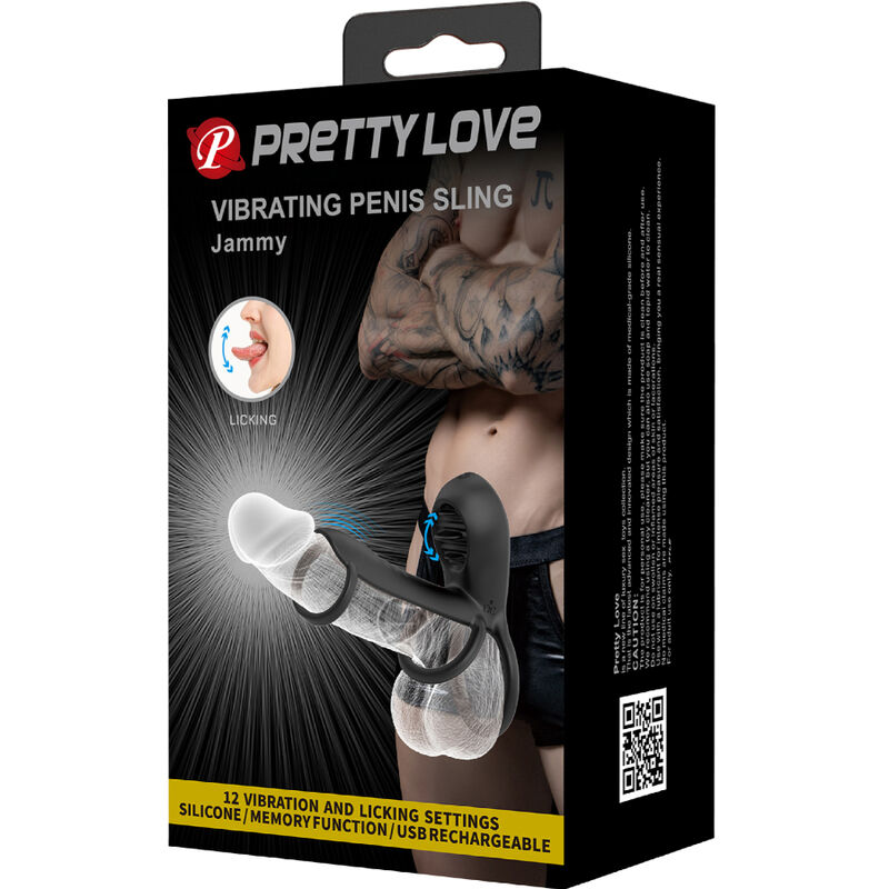 PRETTY LOVE - JAMMY FUNDA DE PENE 12 VIBRACIONES CON LENGUA RECARGABLE SILICONA 6 PRETTY LOVE - JAMMY FUNDA DE PENE 12 VIBRACIONES CON LENGUA RECARGABLE SILICONA - Imagen 6