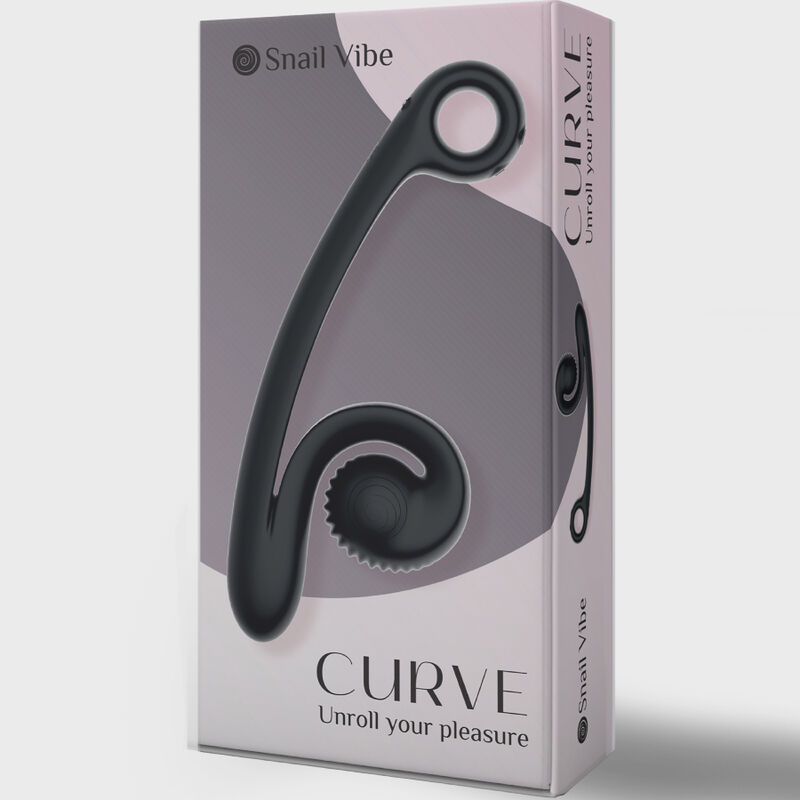 SNAIL VIBE - CURVE VIBRADOR NEGRO 3 SNAIL VIBE - CURVE VIBRADOR NEGRO - Imagen 3