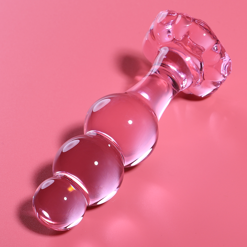 NEBULA SERIES BY IBIZA - MODELO 1 PLUG CRISTAL TRANSPARENTE 10.5 CM -O- 3 CM