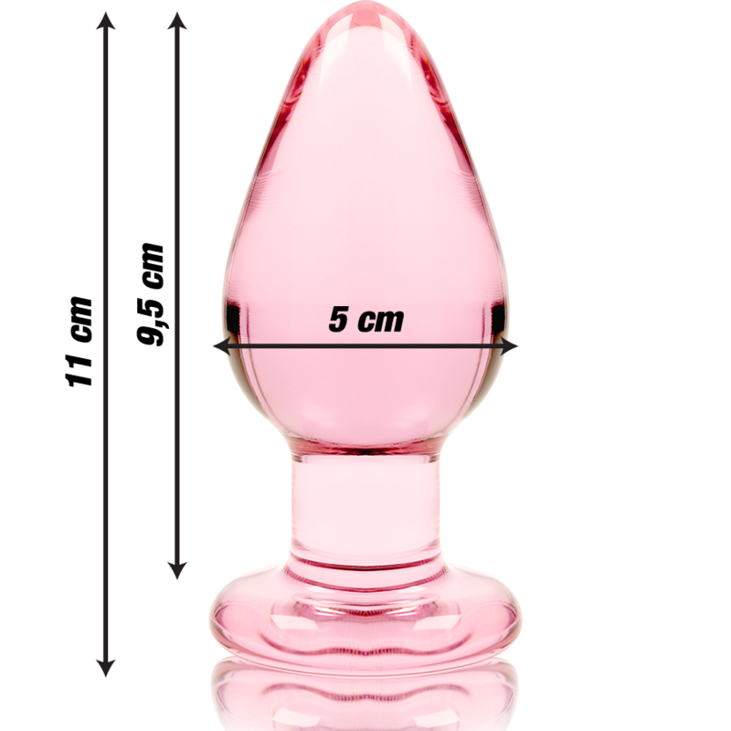 NEBULA SERIES BY IBIZA - MODELO 3 PLUG CRISTAL TRANSPARENTE 11 CM -O- 5 CM 4 NEBULA SERIES BY IBIZA - MODELO 3 PLUG CRISTAL TRANSPARENTE 11 CM -O- 5 CM - Imagen 4