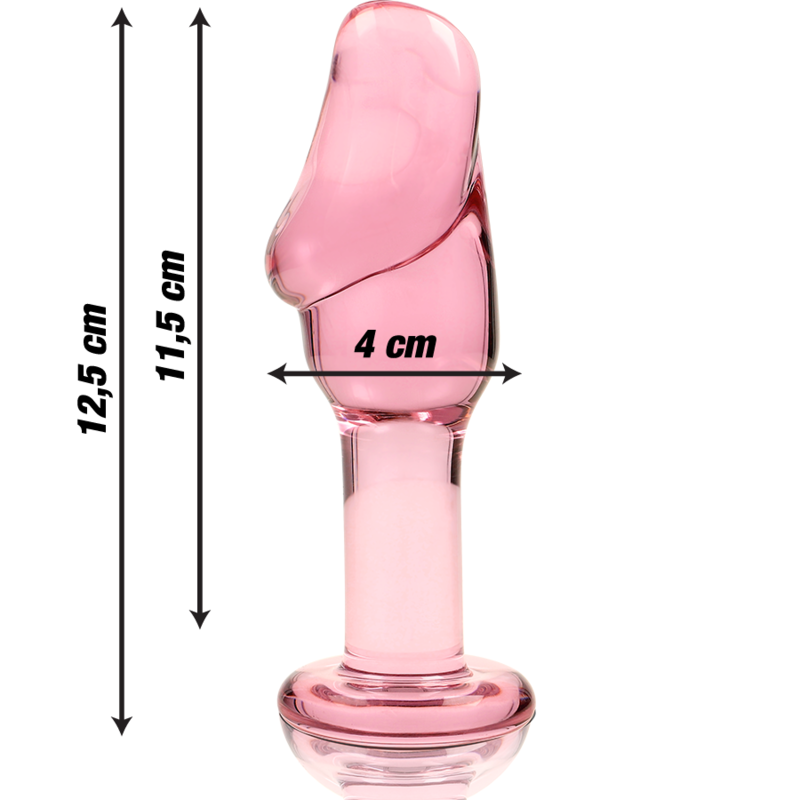 NEBULA SERIES BY IBIZA - MODELO 6 PLUG CRISTAL TRANSPARENTE 12.5 CM -O- 4 CM 3 NEBULA SERIES BY IBIZA - MODELO 6 PLUG CRISTAL TRANSPARENTE 12.5 CM -O- 4 CM - Imagen 3