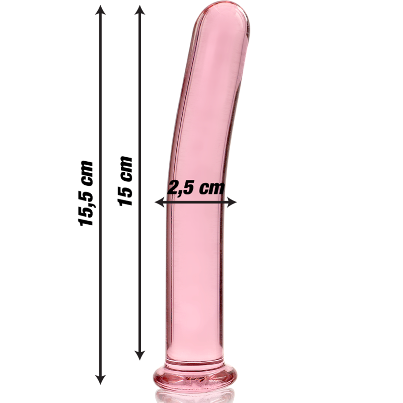 NEBULA SERIES BY IBIZA - MODELO 9 DILDO CRISTAL TRANSPARENTE 15.5 CM -O- 2.5 CM 3 NEBULA SERIES BY IBIZA - MODELO 9 DILDO CRISTAL TRANSPARENTE 15.5 CM -O- 2.5 CM - Imagen 3