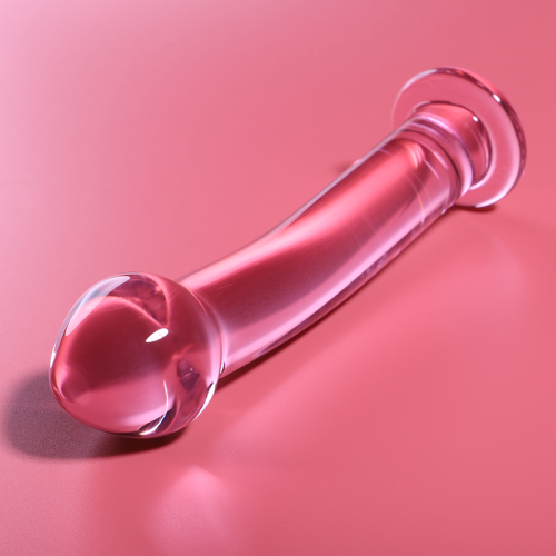 NEBULA SERIES BY IBIZA – MODELO 11 DILDO CRISTAL TRANSPARENTE 16 CM -O- 3 CM