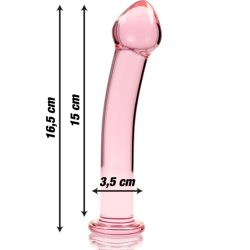 NEBULA SERIES BY IBIZA - MODELO 11 DILDO CRISTAL TRANSPARENTE 16 CM -O- 3 CM 3 NEBULA SERIES BY IBIZA - MODELO 11 DILDO CRISTAL TRANSPARENTE 16 CM -O- 3 CM - Imagen 3