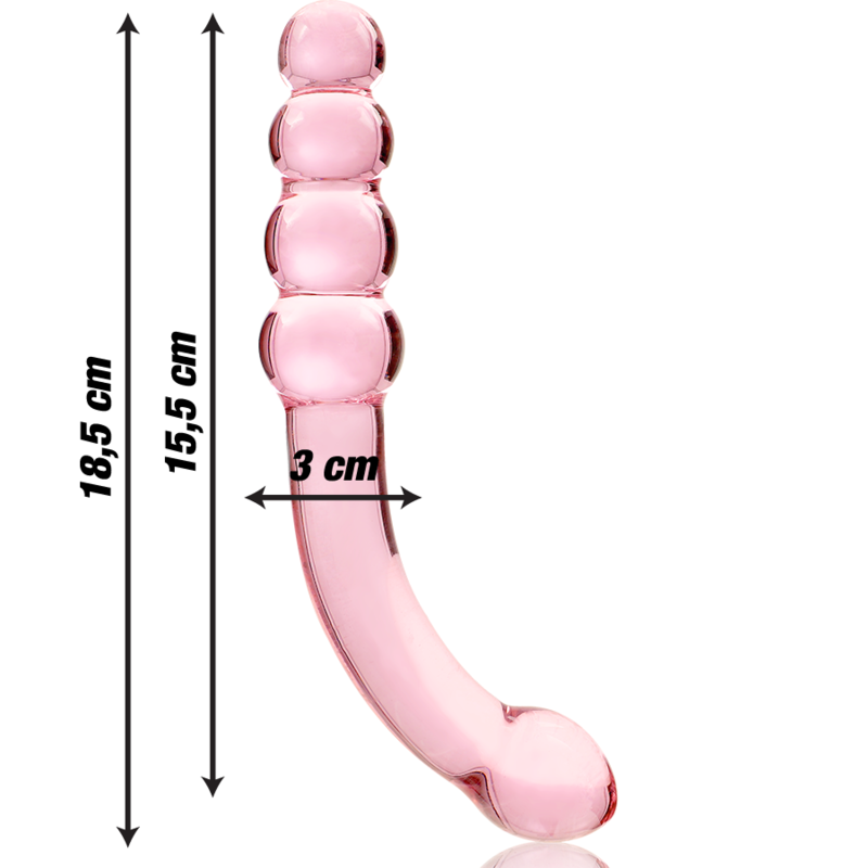 NEBULA SERIES BY IBIZA - MODELO 14 DILDO CRISTAL TRANSPARENTE 18.5 CM -O- 3 CM 5 NEBULA SERIES BY IBIZA - MODELO 14 DILDO CRISTAL TRANSPARENTE 18.5 CM -O- 3 CM - Imagen 5