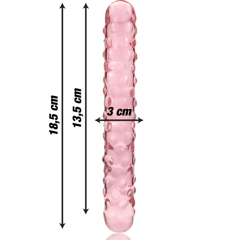 NEBULA SERIES BY IBIZA - MODELO 15 DILDO CRISTAL TRANSPARENTE 18.5 CM -O- 3 CM 2 NEBULA SERIES BY IBIZA - MODELO 15 DILDO CRISTAL TRANSPARENTE 18.5 CM -O- 3 CM - Imagen 2