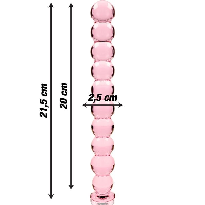 NEBULA SERIES BY IBIZA - MODELO 22 DILDO CRISTAL TRANSPARENTE 21.5 CM -O- 2.5 CM 3 NEBULA SERIES BY IBIZA - MODELO 22 DILDO CRISTAL TRANSPARENTE 21.5 CM -O- 2.5 CM - Imagen 3