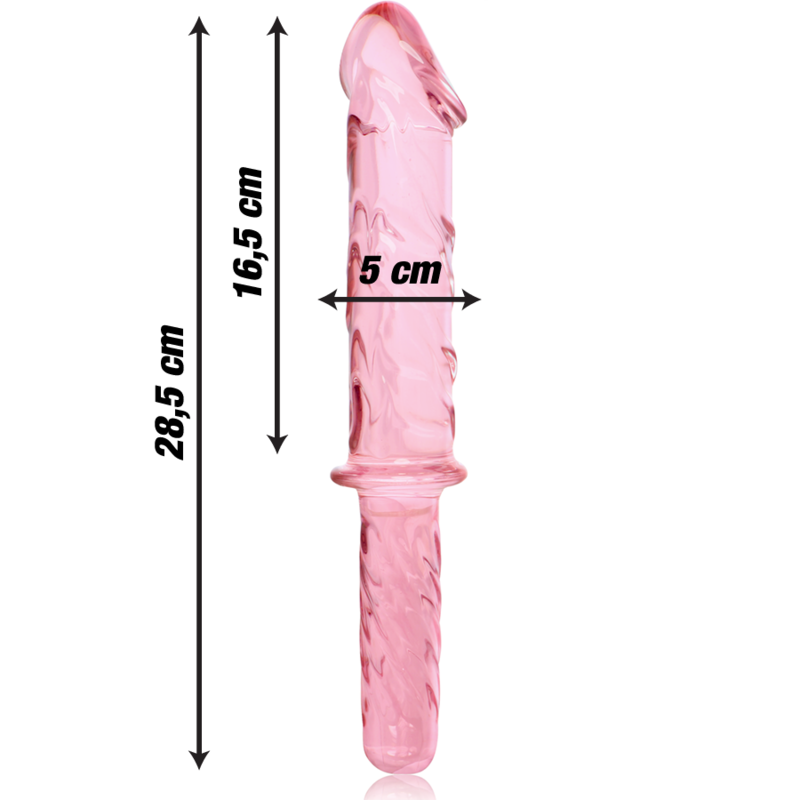 NEBULA SERIES BY IBIZA - MODELO 24 DILDO CRISTAL TRANSPARENTE 28.5 CM -O- 5 CM 5 NEBULA SERIES BY IBIZA - MODELO 24 DILDO CRISTAL TRANSPARENTE 28.5 CM -O- 5 CM - Imagen 5