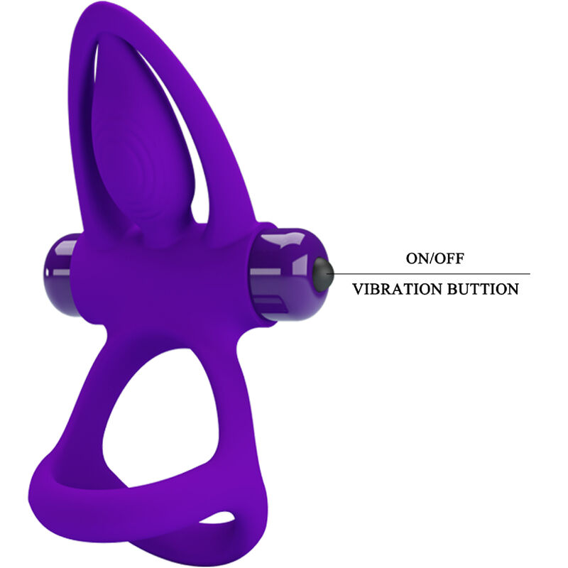 PRETTY LOVE - ANILLO VIBRADOR 10 VIBRACIONES SILICONA VIOLETA 9 PRETTY LOVE - ANILLO VIBRADOR 10 VIBRACIONES SILICONA VIOLETA - Imagen 9