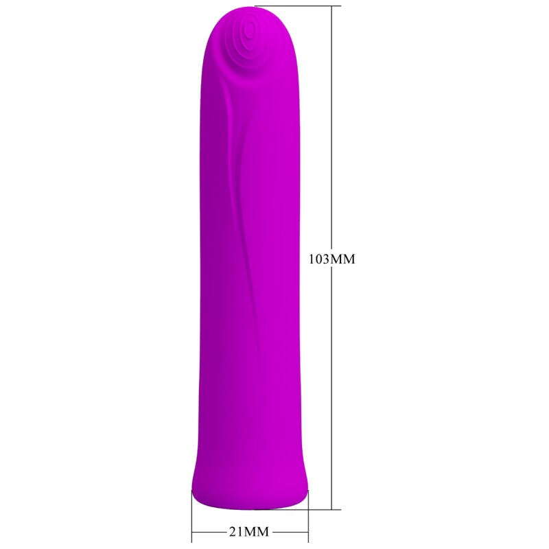 PRETTY LOVE - CURTIS MINI VIBRADOR SUPER POWER 12 VIBRACIONES SILICONA VIOLETA 5 PRETTY LOVE - CURTIS MINI VIBRADOR SUPER POWER 12 VIBRACIONES SILICONA VIOLETA - Imagen 5