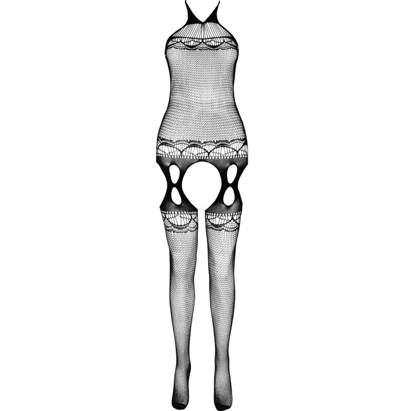 PASSION - ECO COLLECTION BODYSTOCKING ECO BS006 NEGRO 4 PASSION - ECO COLLECTION BODYSTOCKING ECO BS006 NEGRO - Imagen 5